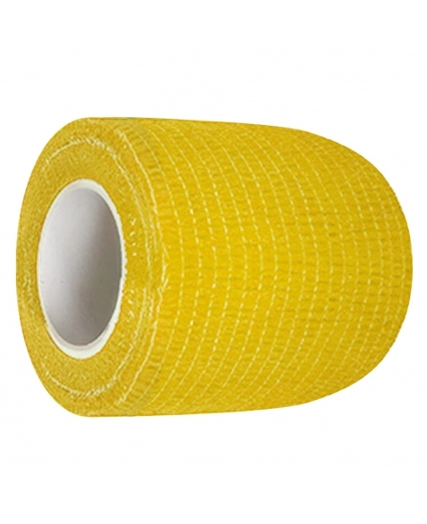 AGEMBAND LATEX AMARELO 5CMX4,5MT