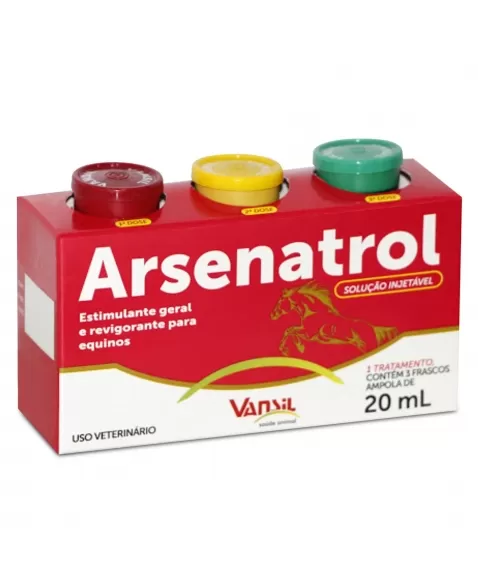 ARSENATROL 3 X 20ML