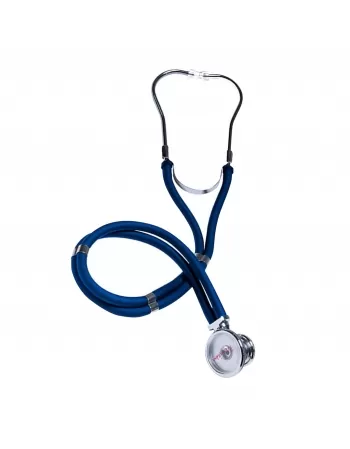 Estetoscópio Rappaport Cardiorrespiratório Azul - Premium