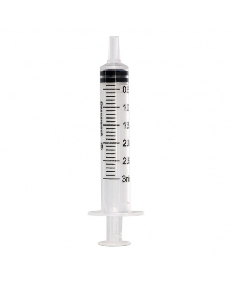 SERINGA 3ML L/SLIP S/ AG - MEDIX