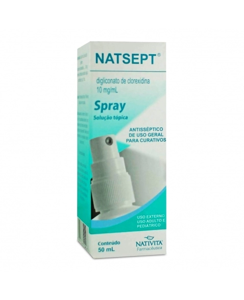 CLOREXIDINA 10MG/ML (NATSEPT) SPRAY 50ML - NATIVITA