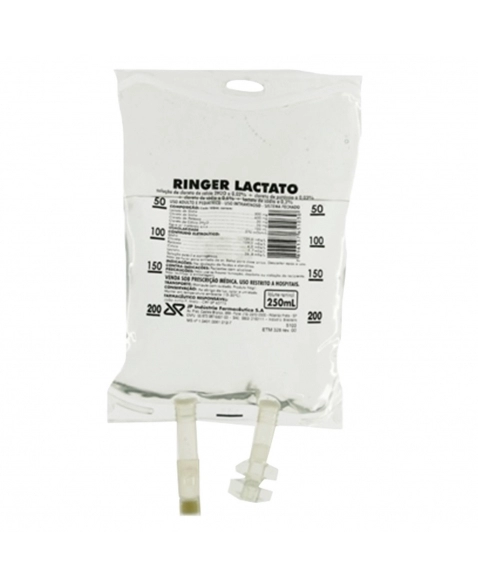 SORO RINGER C/ LACTATO 250ML BOLSA JP