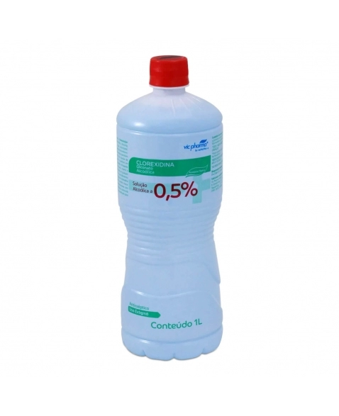 CLOREXIDINA GLIC. 0,5 % ALCOOLICO 1L - VIC PHARMA