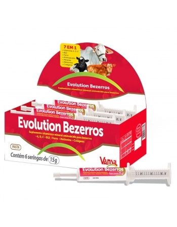 Evolution Bezerros com 6 Seringas de 15gr Vansil