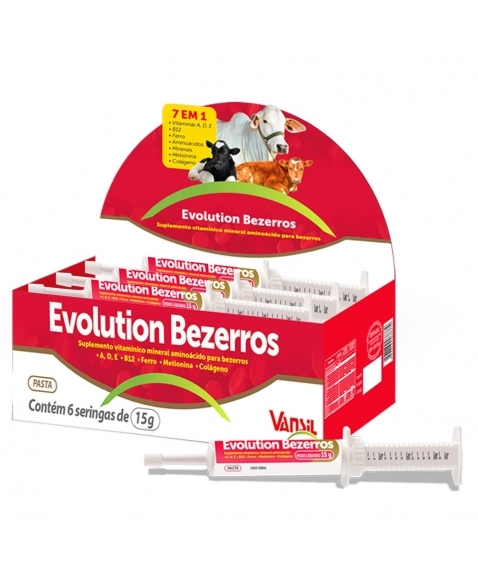 EVOLUTION BEZERROS 6X15G