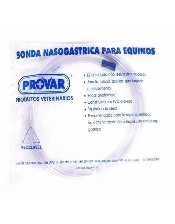 Sonda Nasogastrica Equinos17MM- PROVAR