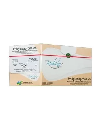 FIO POLIGLECAPRONE (PGCL-25) 3-0 C/AG 3,5