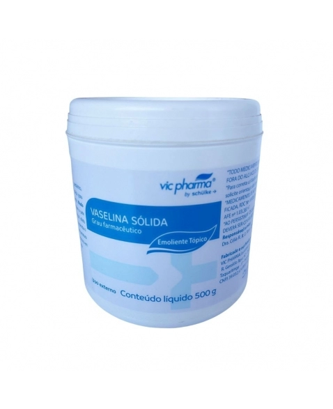 VASELINA SOLIDA 500G - VICPHARMA