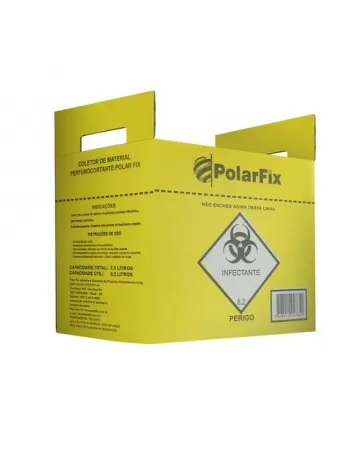 CAIXA COL. PERFUROCORTANTE 13L - POLAR FIX