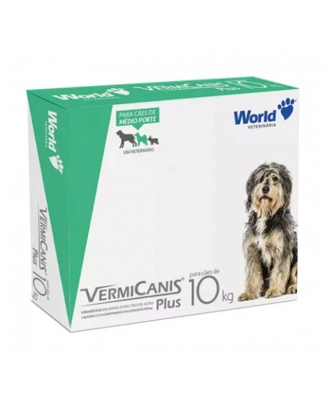 VERMICANIS PLUS 800MG 40COMP (10KG)