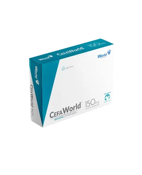 CEFAWORLD (CEFALEXINA) 150MG - 10 BLIST. X 12 COMP.