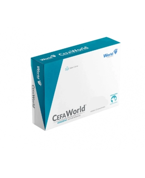 CEFAWORLD (CEFALEXINA) 600MG - 10 BLIST. X 12 COMP.