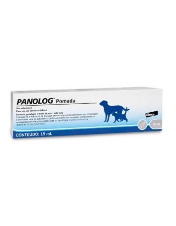 Pomada Anti-Inflamatória Otológica Panolog 15ml Elanco