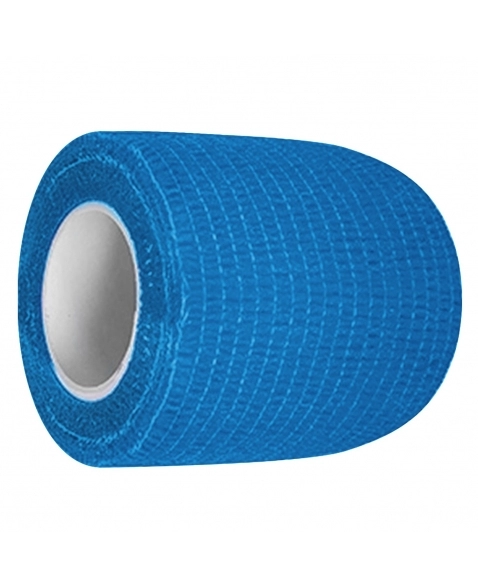 Bandagem Látex Elástica 5cm X 4,5m Azul Claro Hoppner