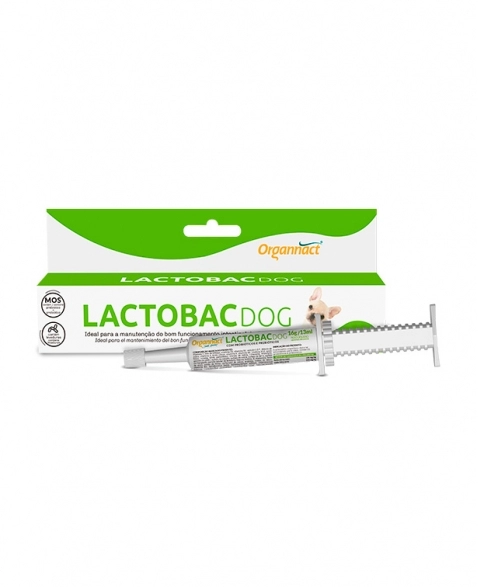 Lactobac Dog Seringa com 16g Organnact