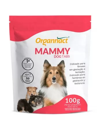 Mammy Dog Tabs para Cães 100g Organnact