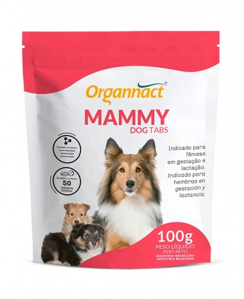 Mammy Dog Tabs para Cães 100g Organnact