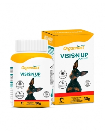 Vision Up Dog Tabs para Cães 30g Organnact