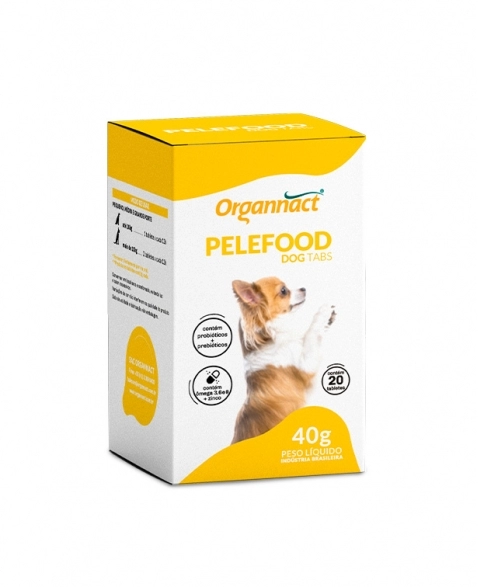 Pelefood Dog Tabs para Cães 40g Organnact