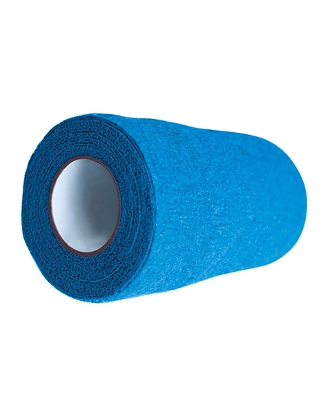 Bandagem Látex Elástica 10cm x 4,5m Azul Claro Hoppner