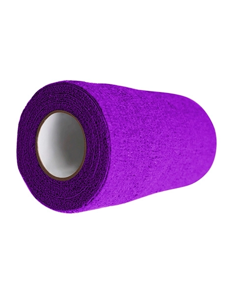 Bandagem Látex Elástica 10cm x 4,5m Roxo Hoppner