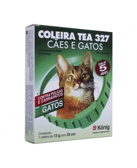 COLEIRA TEA 327 GATO 13G