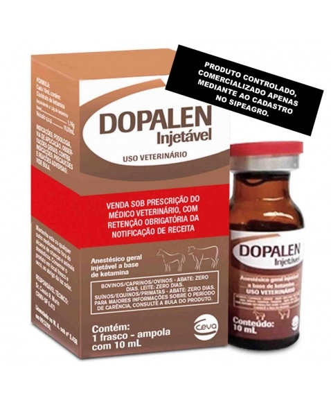 DOPALEN INJ 10ML (KETAMINA)