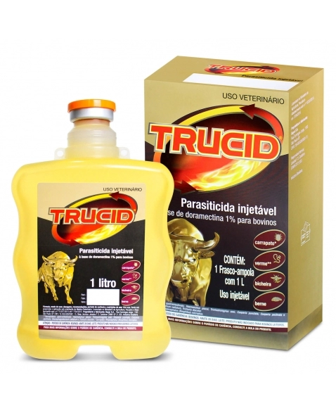 Trucid Doramectina 1% Parasiticida Injetável 1 Litro Elanco