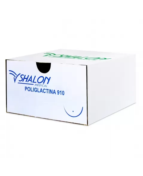 FIO VICRYL(POLIGLACTINA 910) 1 C/AG 4MR