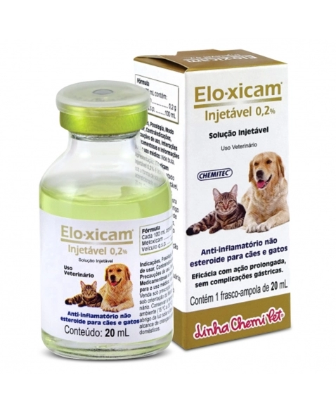 ELO-XICAM INJETAVEL 0,2 % 20ML