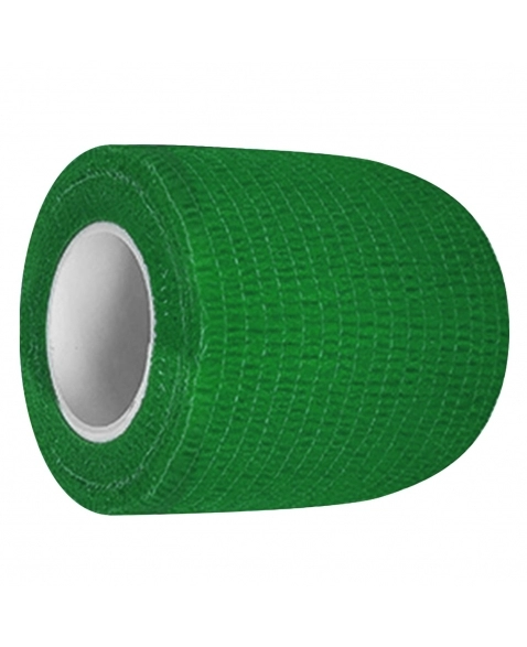 BANDAGEM LATEX VERDE ESCURO 5CMX4,5MT