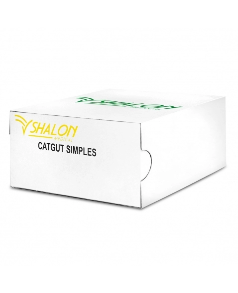 FIO CATGUT SIMPLES 3 S/AG 1,5M - SHALON