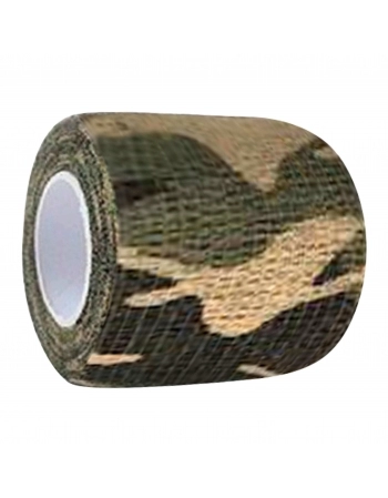 Bandagem Látex Elástica 5cm x 4,5m Camuflada Hoppner